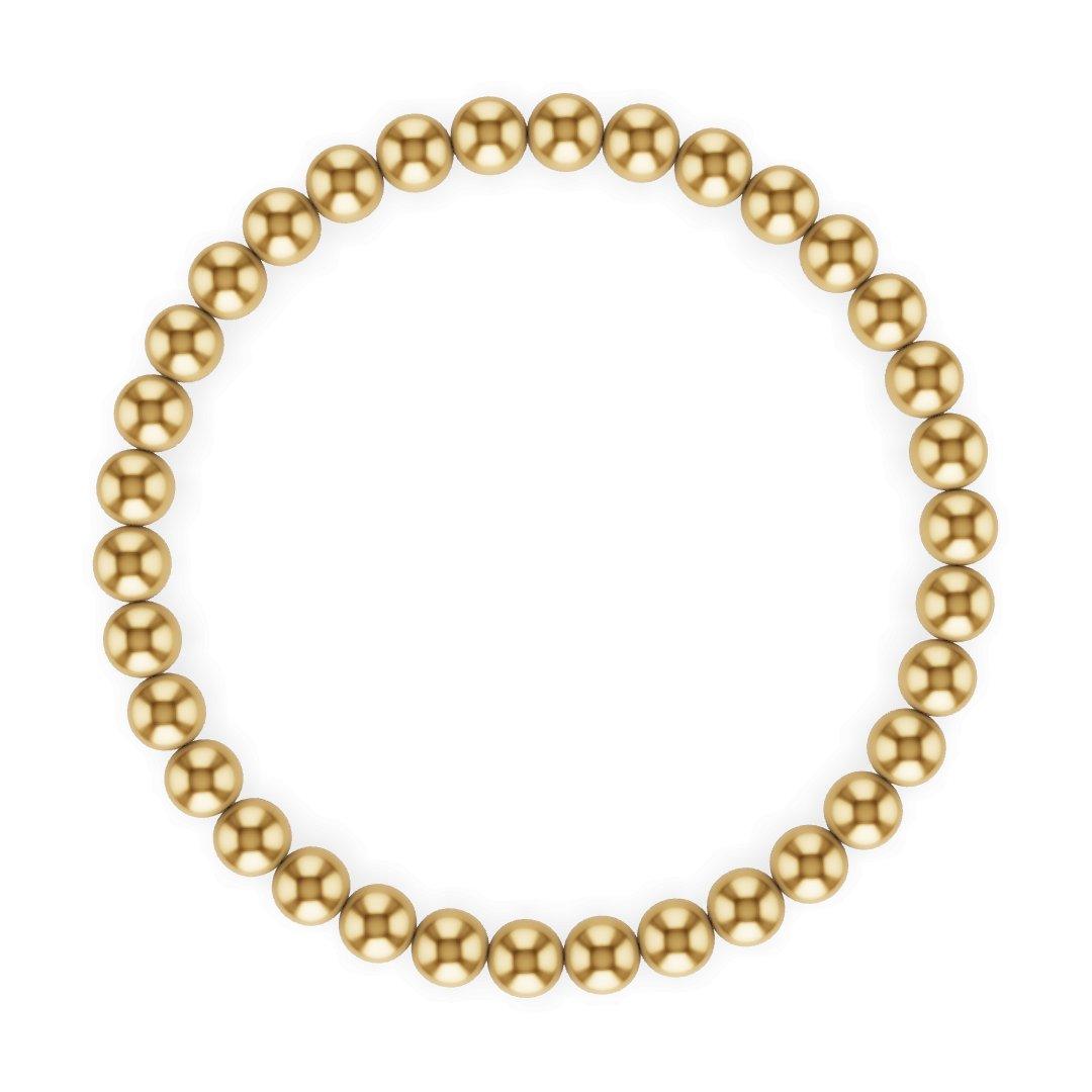 5MM Gold Ball Bracelet - Little Joy Co.