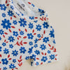 Red White & Blooms 2pc Bamboo Pajamas *see size notes