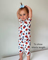 Blue Gingham 2pc Bamboo Pajamas *see size notes