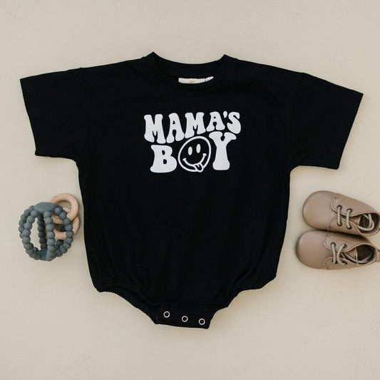 Mama's Boy T - Shirt Romper - more colors - Little Joy Co.