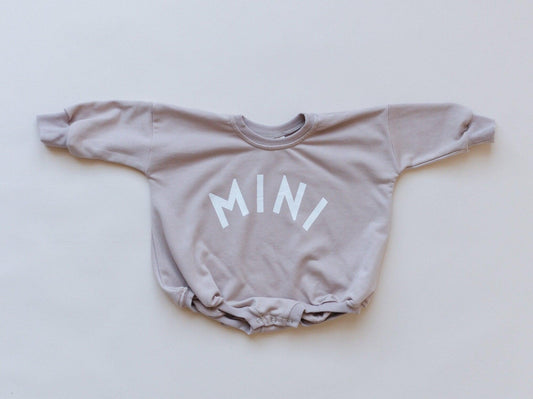 MINI Sweatshirt Romper - Little Joy Co.