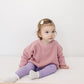 Pink Chunky Knit Sweater - Little Joy Co.