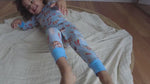 HOPPY DUDES Baby & Toddler Bamboo Pajamas - Easter Bunny Bamboo 2pc Pajama Set - Baby Boy Two-Piece Pajamas - 2pc PJs - Pants Shirt Top
