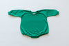 Grunge Shamrock St. Patrick's Day Graphic Oversized Sweatshirt Romper - Distressed Sweatshirt Bubble Romper - Baby Boy Clothes - St Patty's