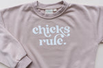Chicks Rule Oversized Crewneck Sweatshirt