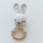 Crocheted Bunny Rattle