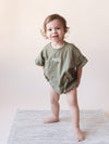 Custom Embroidered T-Shirt Romper - more colors