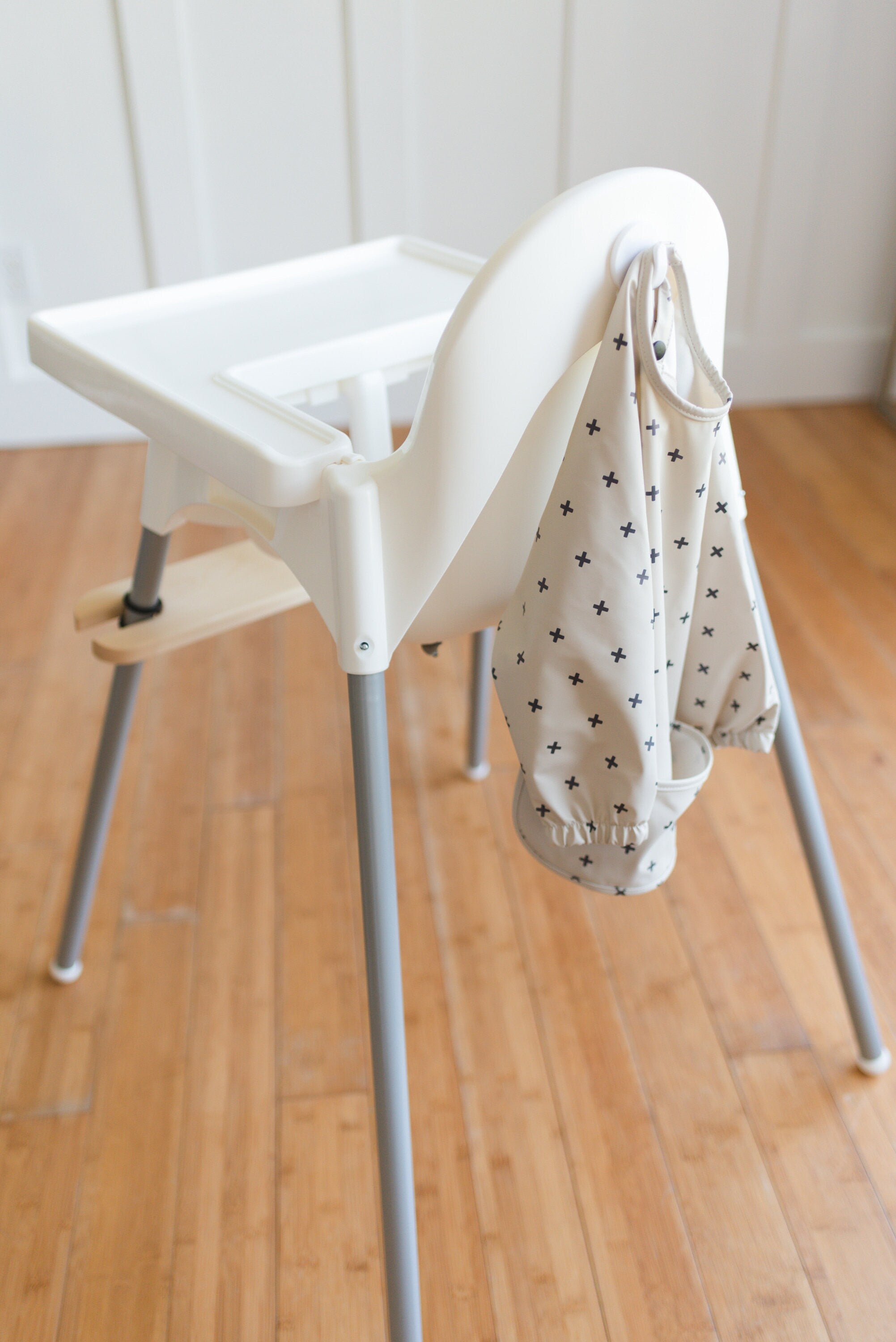 Adjustable Bamboo Footrest for Ikea Antilop High Chair 