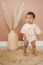 You Are My Sunshine Oversized T-Shirt Romper - Baby Bubble Romper - Baby Boy Outfit - Baby Girl Clothes - Neutral Bubble Romper