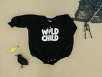 Wild Child Oversized Sweatshirt Romper