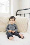 LS Bamboo Pocket Tee - Baby Boy or Girl - Toddler Shirt - Long Sleeved Pocket Tee - Fall Winter - Baby Boy Clothes - Bamboo Daywear Basics