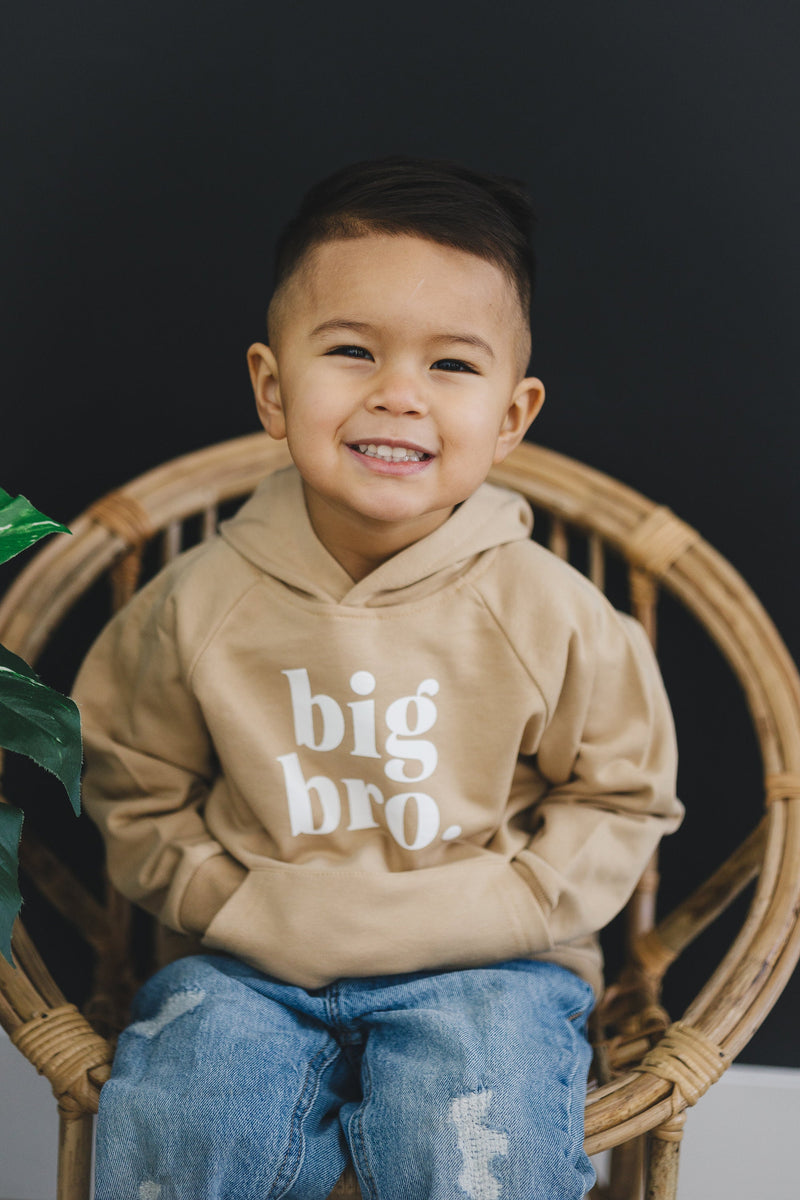 BIG BRO Graphic Hoodie Sweatshirt - Big Brother Hooded Sweatshirt - Baby Toddler Boy Clothes - Big Brother Sweatshirt Shirt Outfit Top