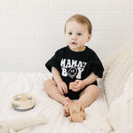 Mama's Boy Oversized T-Shirt Romper - more colors